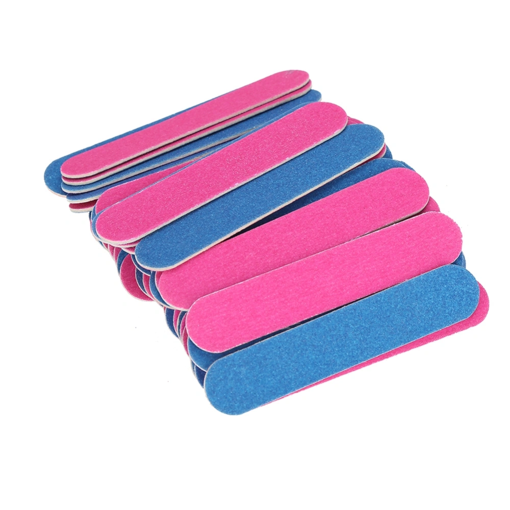 50Pcs/Set Nail Art Manicure Pedicure Tool Nail Sanding Files Buffer Polisher