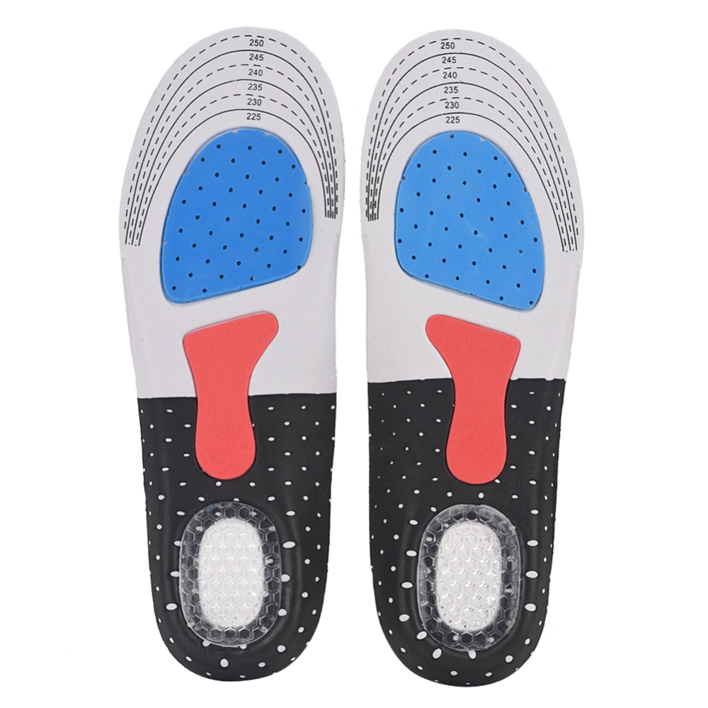 Invisible Height Increase Shock Absorbing Insoles Breathable Insoles Insert Shoes Pad M