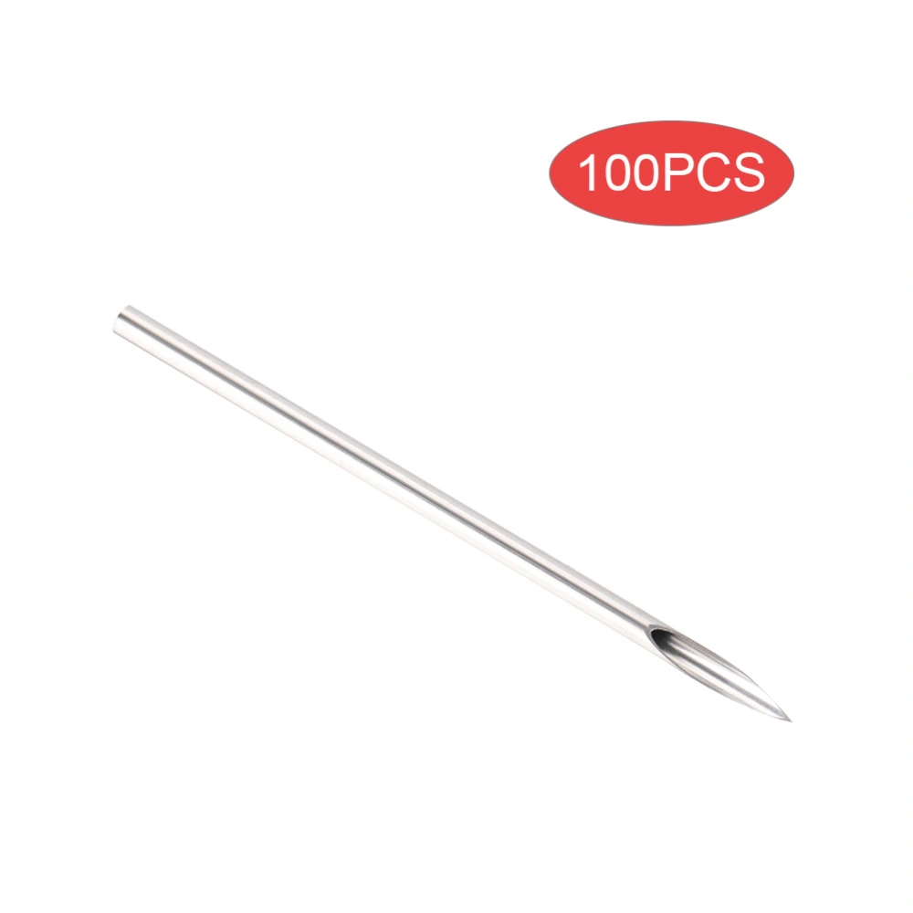 Piercing Needles Tattoo Piercing Sterilized Disposable Hollow Needle for Nose Ear 14G