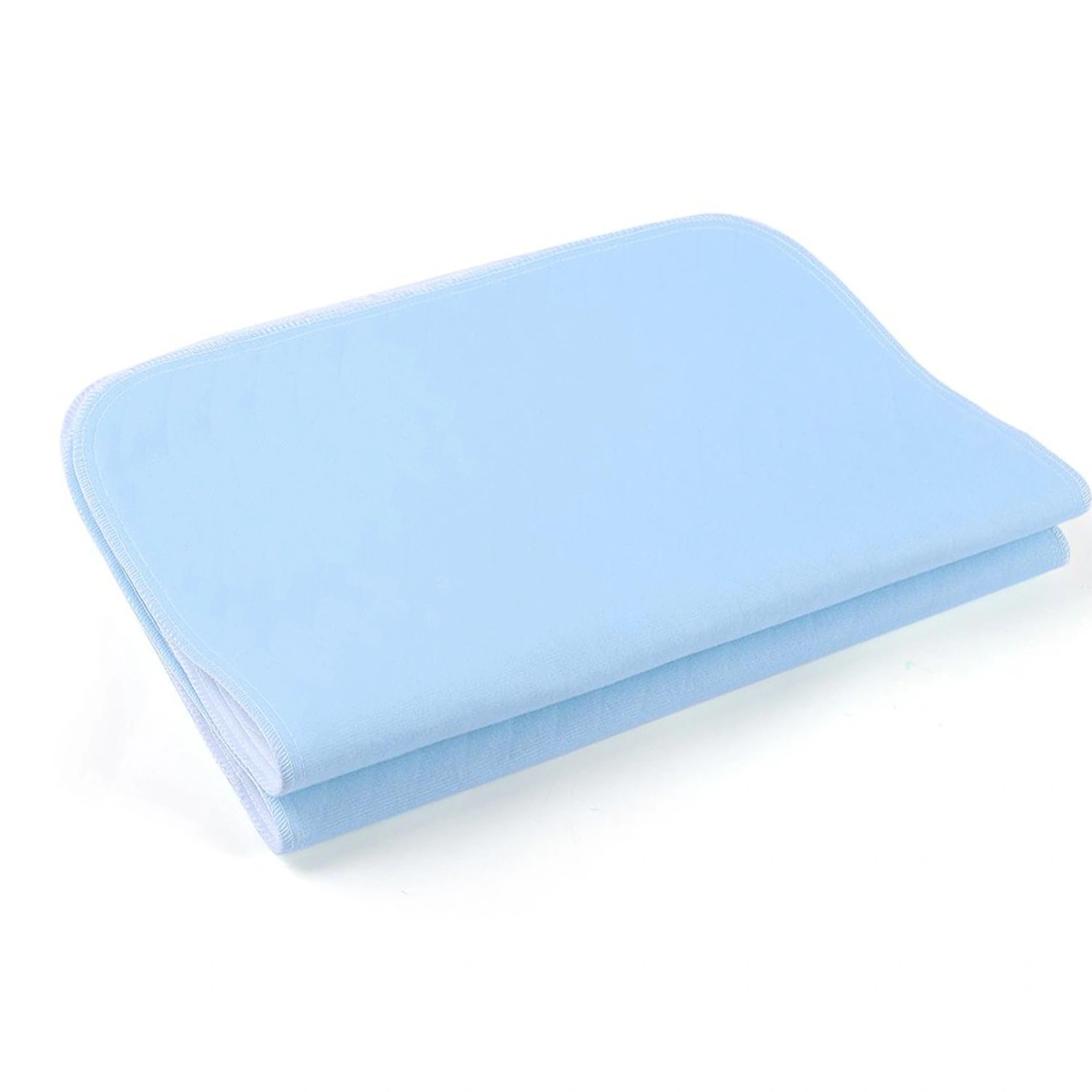 2pcs Reusable Washable Pad An Absorbent Pad For Adults Incontinence Pad Blue White 45 * 60