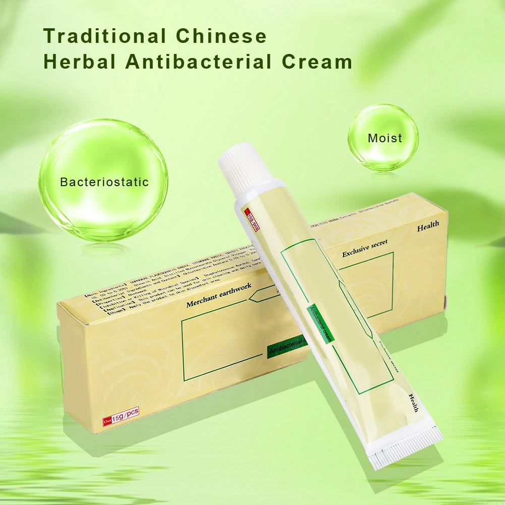 Traditional Chinese Herbal Antibacterial Cream Moisturizing Facial Cleaning Anti acne Care