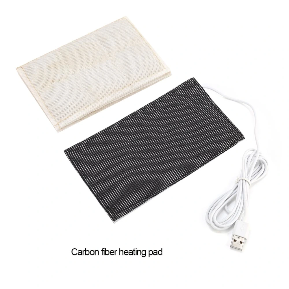 5V USB Heating Uterus Warm Patch Mini Pain Relief Moxibustion Heat Pad Moxa Pack #2