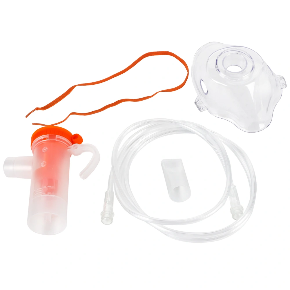 Medicine Compressor Inhale Nebulizer Cup Mouthpieces Family Disposable Oxygen Face Guard Adult B