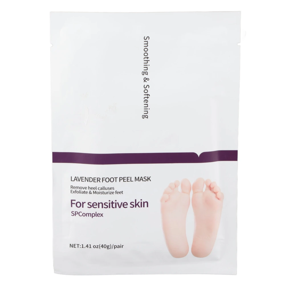 LANBENA Foot Peel Mask Dead Skin Removing Cuticles Peeling Foot Moisturizing Exfoliating Mask