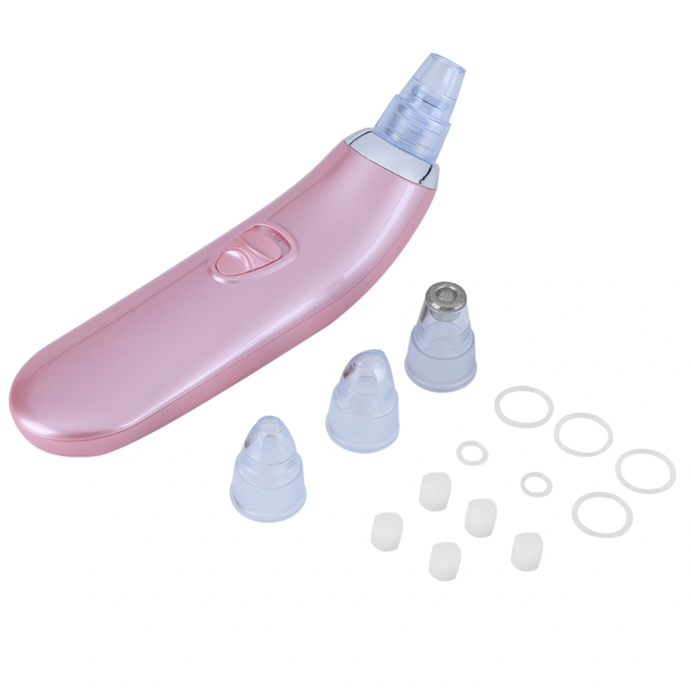 Electric Blackhead Acne Oil Remover Vacuum Suction Face Pore Cleaner Facial Beauty Pink