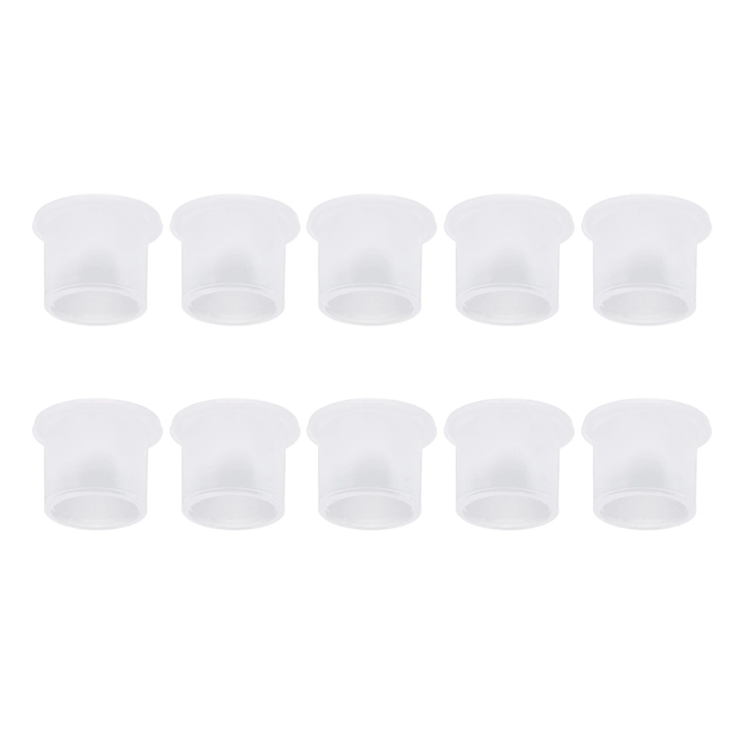1000pcs Tattoo Microblading Pigment Ink Container Cup Tattoo Ink Holder Eyebrow Tattoo Kit 11mm