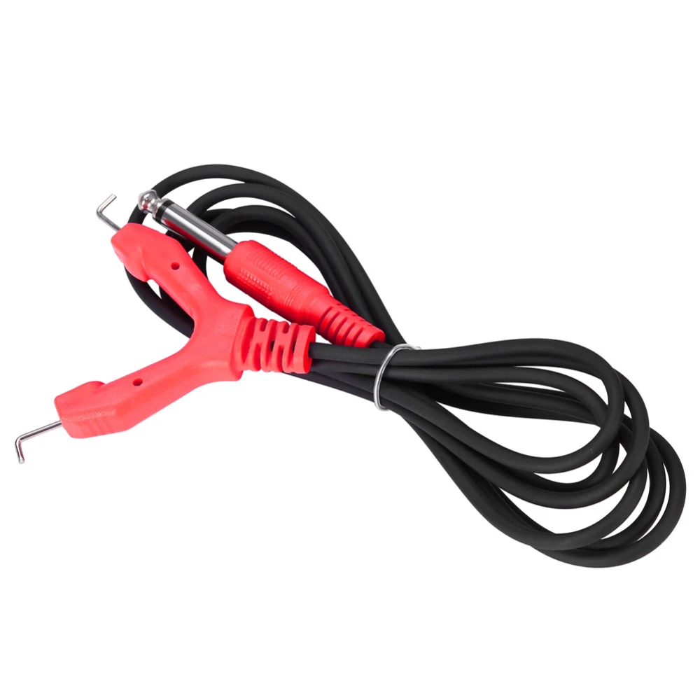 1.8m Heavy Duty Silicone Soft Tattoo Clip Cord for Tattoo Machines Power Supply Line Red