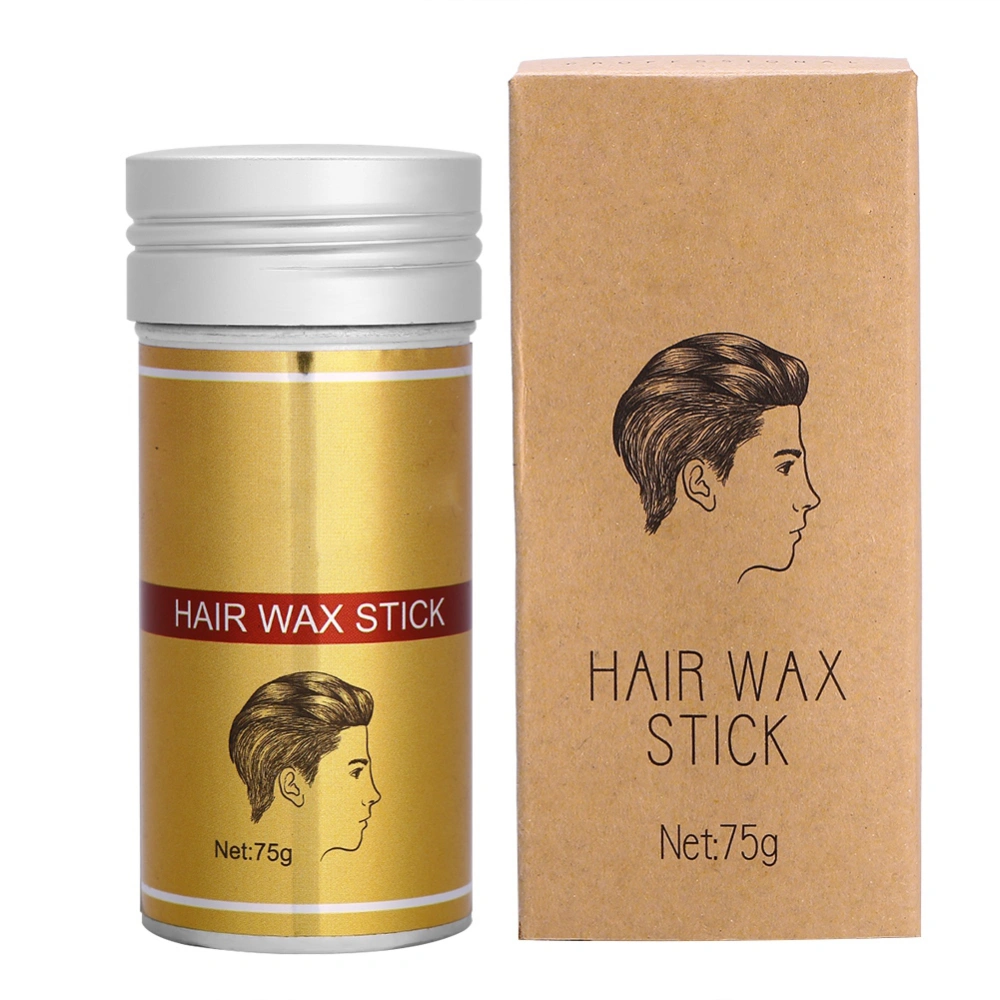 75g/Bottle Hair Wax Stick Long last Natural Hairstyle Model Styling Broken Hair Gel Wax Cream