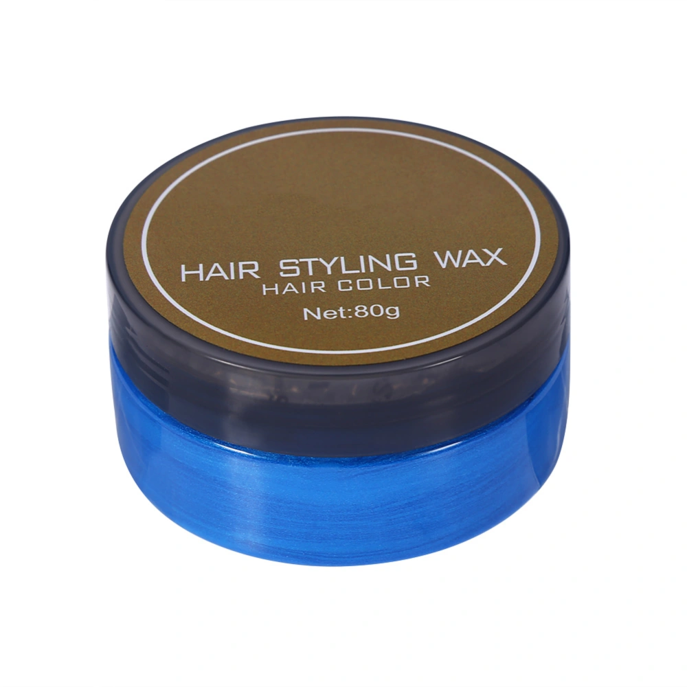 Hair Color Wax Disposable Hairstyle Styling Modeling Hair Coloring Wax Hair Dye Cream Blue