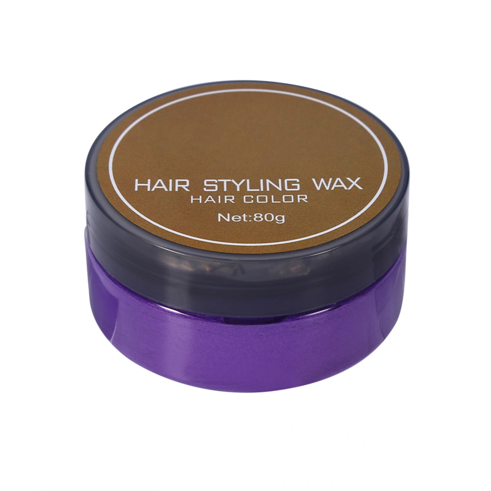 Hair Color Wax Disposable Hairstyle Styling Modeling Hair Coloring Wax Hair Dye Cream Purple