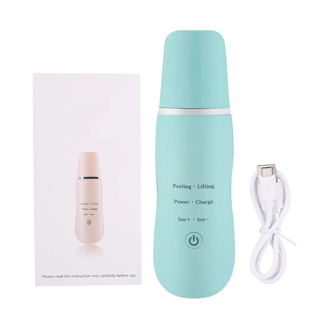 Ultrasonic Skin Scrubber Facial Pores Cleaner Dead Skin Exfoliating Peeling Skin Massager