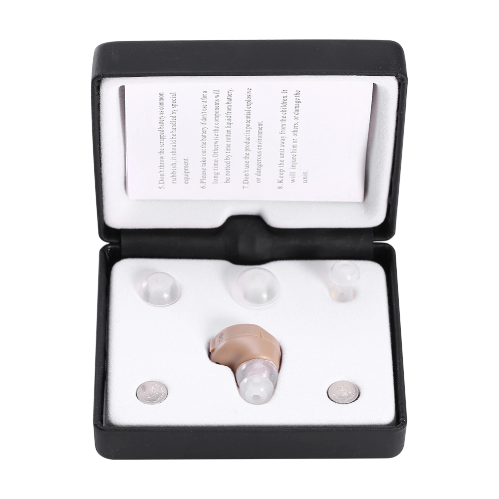 Digital Hearing Aid Poaket Mini In Ear Invisible Elderly Sound Amplifier Ear Care Tool