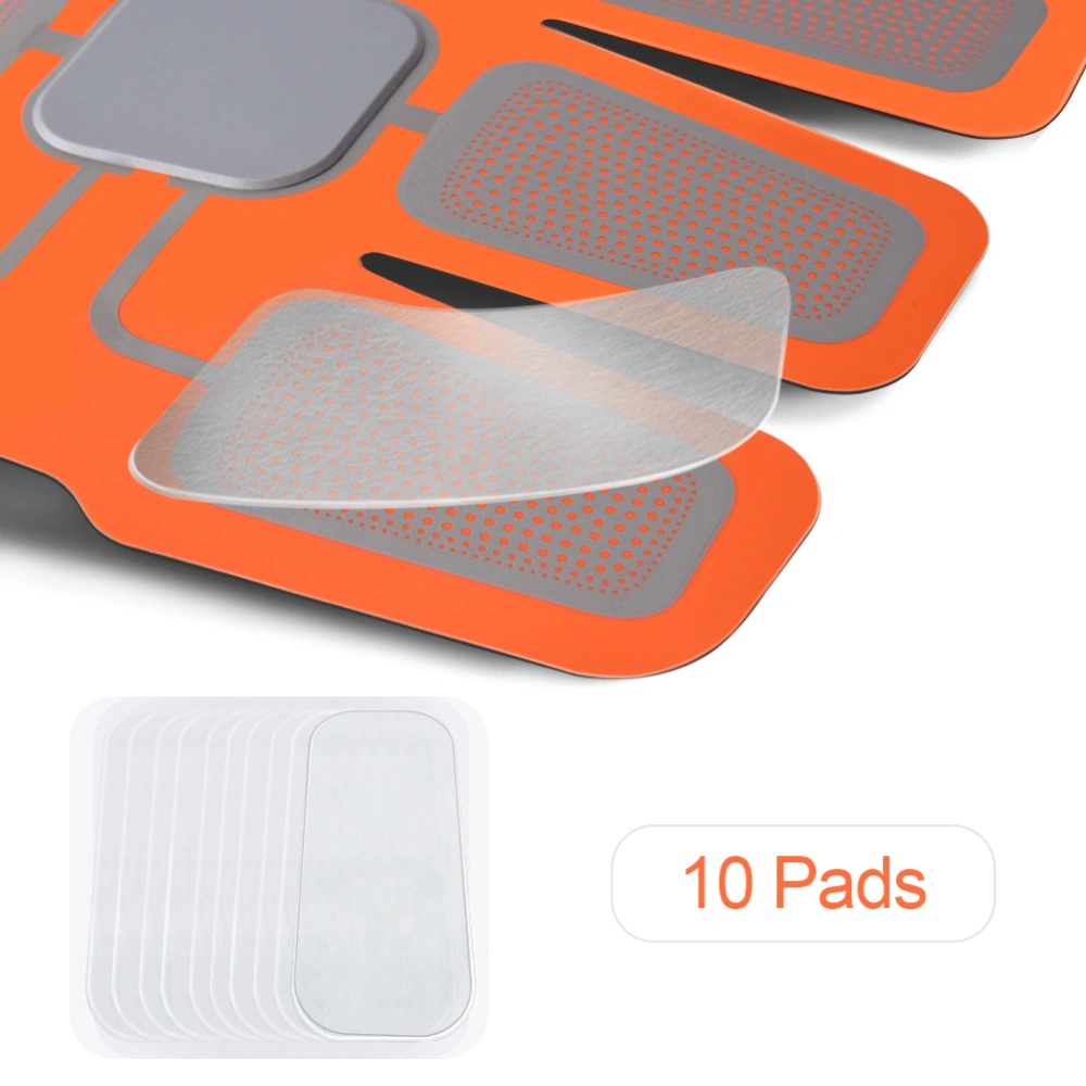 HURRISE Replacement Abs Trainer Gel Pads &Gel Sheets 2 pads×5packs (10 Pads)