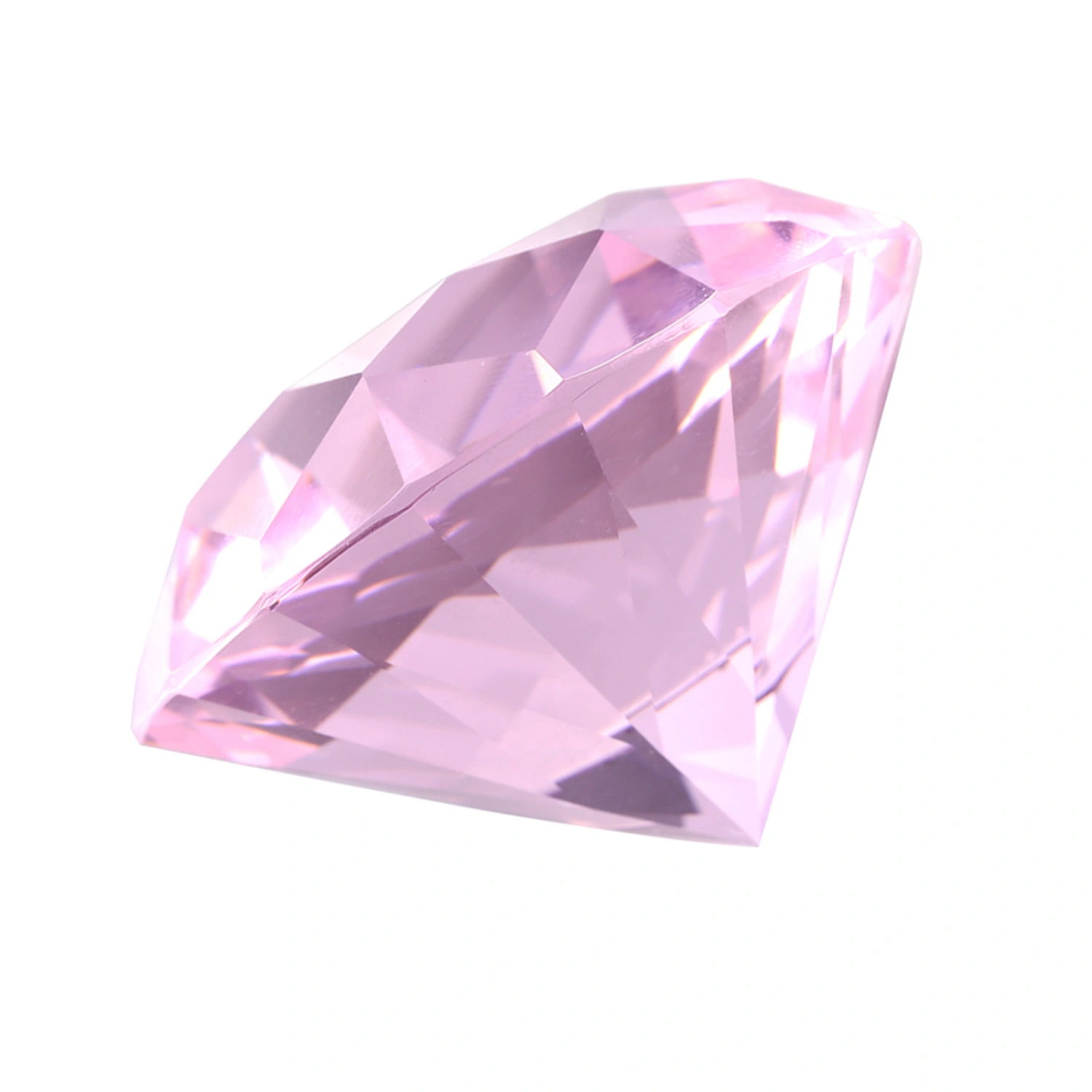 Nail Art Display Glass Crystal Diamond Hand Model Shoot Ornament Manicure Accessories Pink