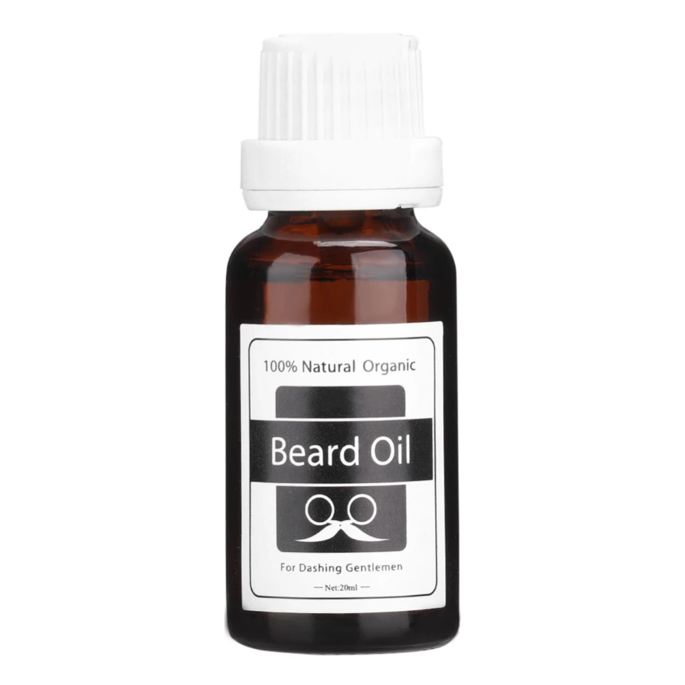 FIRSTSUN 100% Natural Beard Oil Mustache Grow Stimulate Facial Hair Grower Gentlemen Beard Care