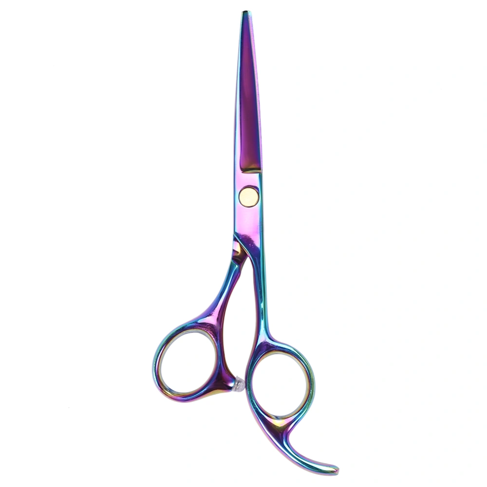 5.5" Salon Professional Hair Cutting Styling Hairdressing Barber Scissors Multi color Flat