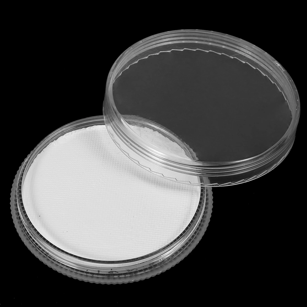 Professional Water based Matte Body Painting Pigment Stage Face Color Makeup (White)