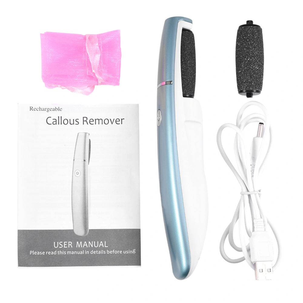 Kemei USB Rechargeable Electric Callus Remover Dead Skin Removal Foot Care Pedicure Machine