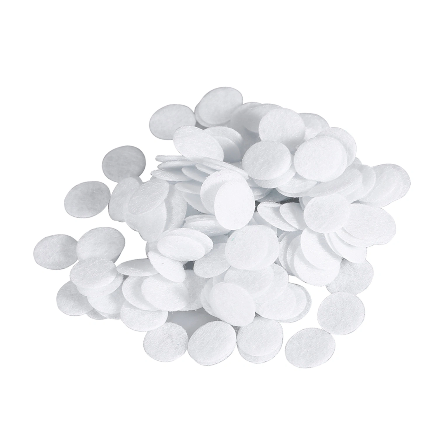 100pcs New Cotton Filter Round Filtering Pads For Blackhead Removal Beauty Machine (20mm)