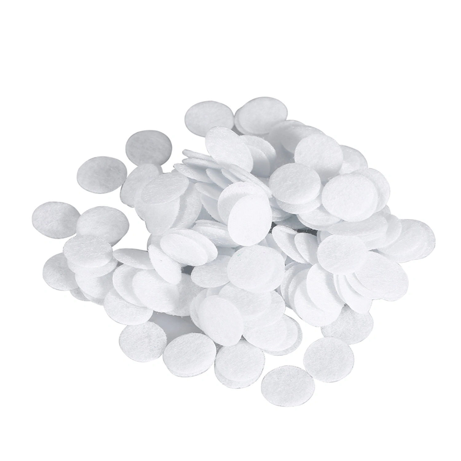 100pcs New Cotton Filter Round Filtering Pads For Blackhead Removal Beauty Machine (20mm)