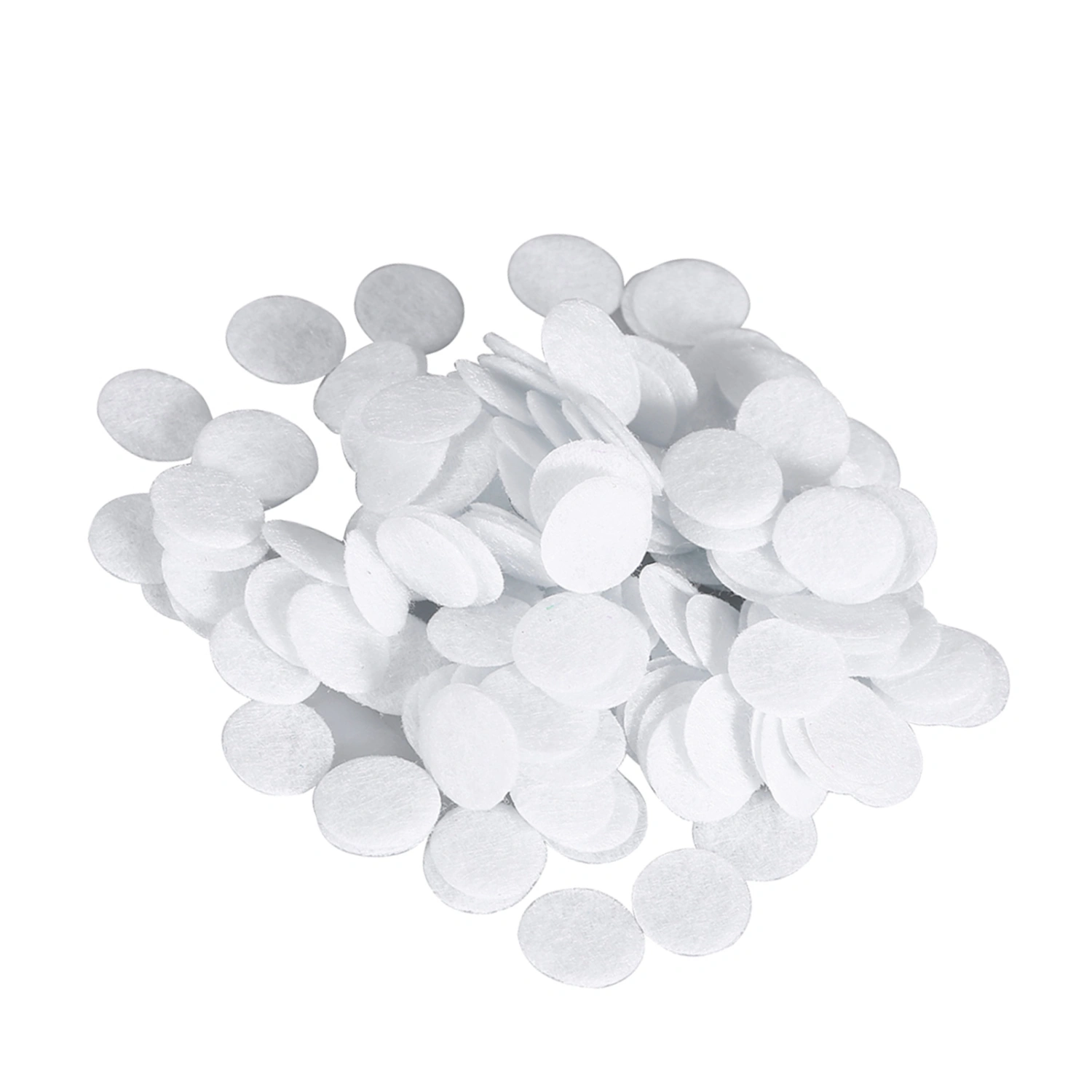 100pcs New Cotton Filter Round Filtering Pads For Blackhead Removal Beauty Machine (20mm)
