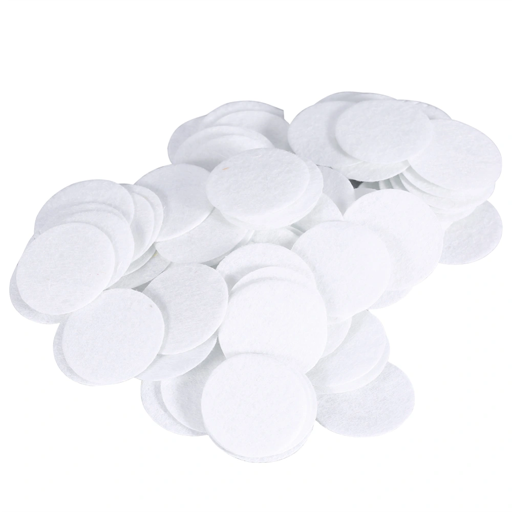 100pcs New Cotton Filter Round Filtering Pads For Blackhead Removal Beauty Machine (30mm)