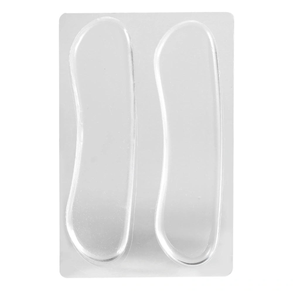 2pcs New Useful GEL NOn slip Anti wear Silicone Transparent High Heel Shoe Sticker Cushion