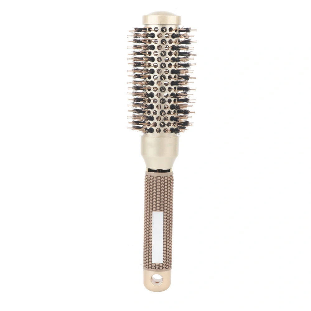 Salon Hairdressing Curling Hair Style Brushes Healthy Ceramic Iron Round Comb 25mm