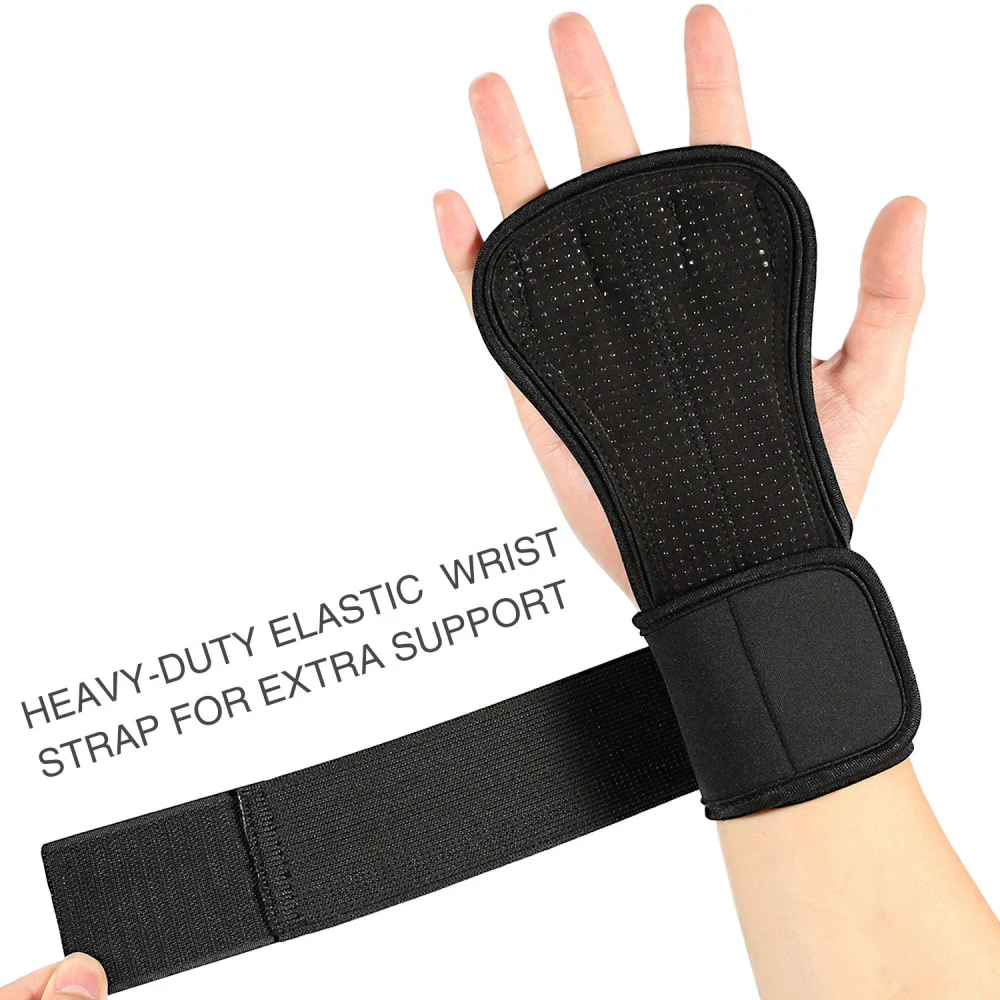 Pull Up Gloves (Pair) with Wrist Support for Cross Training