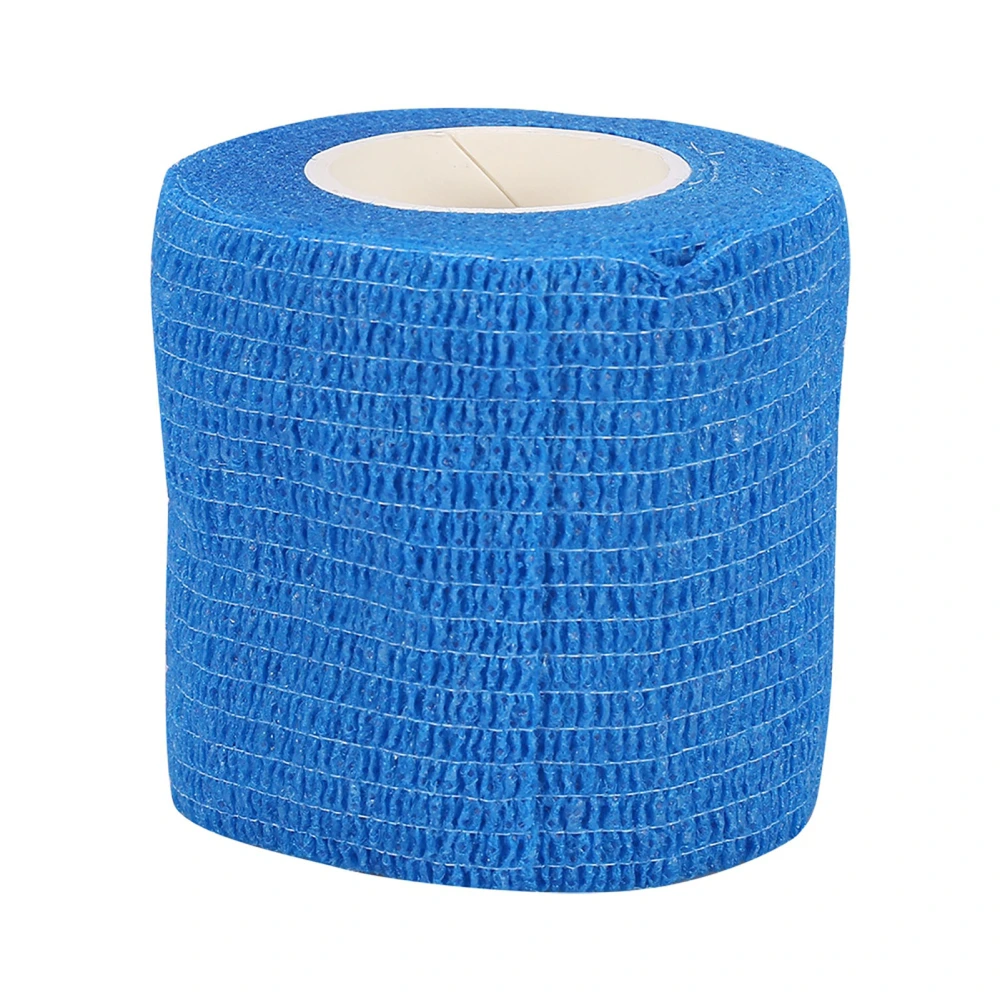 NOn woven Fabric Self Adhesive Tattoo Bandage Sport Binding Joints Support Tape (Blue)