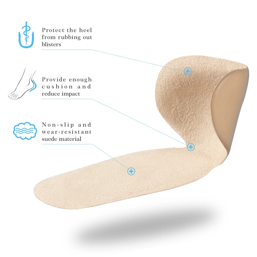 Heel Pads Grips Liners Back Heel Cushion Insoles for High Heels Blisters, 2 Pairs Fashion