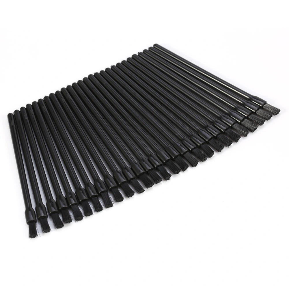 50Pcs/Set Disposable Lip Brush Lipstick Gloss Wands Applicator Makeup Cosmetic Tool Black