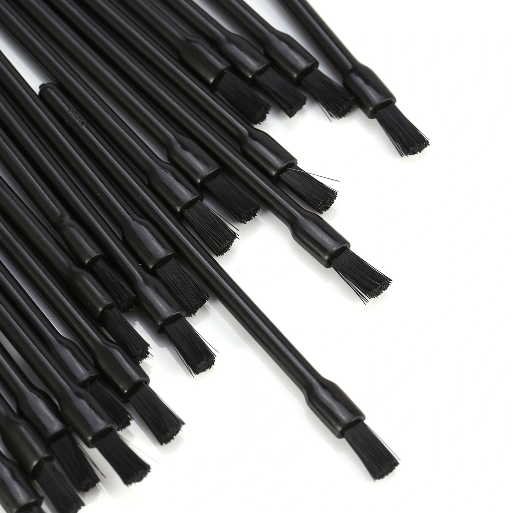 50Pcs/Set Disposable Lip Brush Lipstick Gloss Wands Applicator Makeup Cosmetic Tool Black