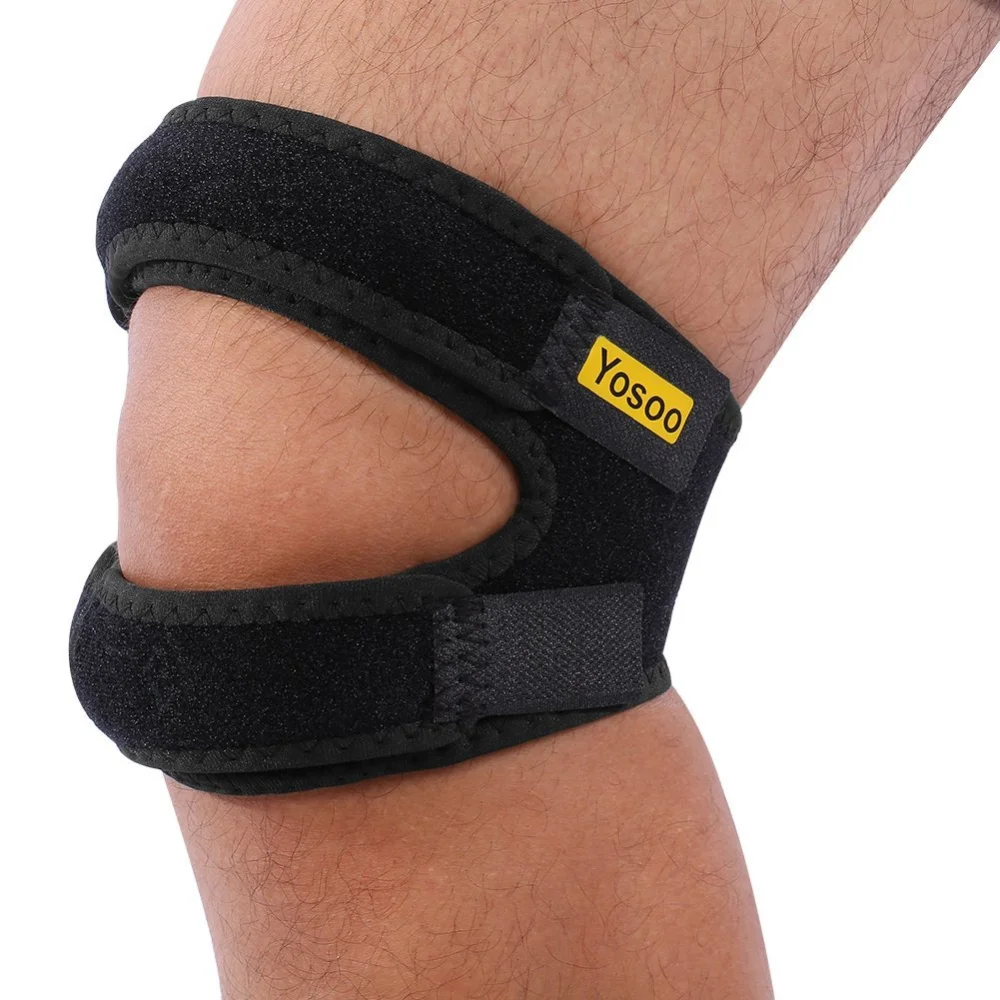 Knee Support Patella Knee Strap Adjustable Neoprene Infrapatellar Band Brace