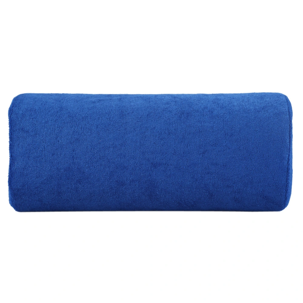 New Professional Hand Rest Cushion Nail Art Treatment Manicure Washable Soft Pillow Royal Blue