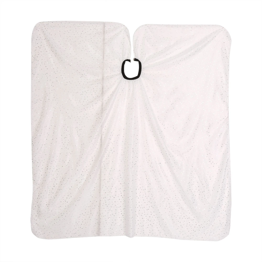 Waterproof Hairdressing Salon Cloth Barber Cape Hairdresser Gown Hair Styling Apron (Floret)