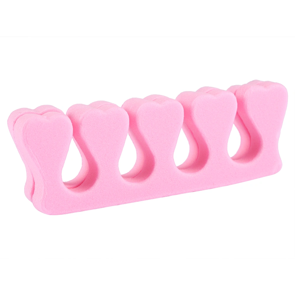 Pair of Soft Sponge Foam Finger Toe Separator Nail Art Salon Pedicure Manicure Tool Feet Care