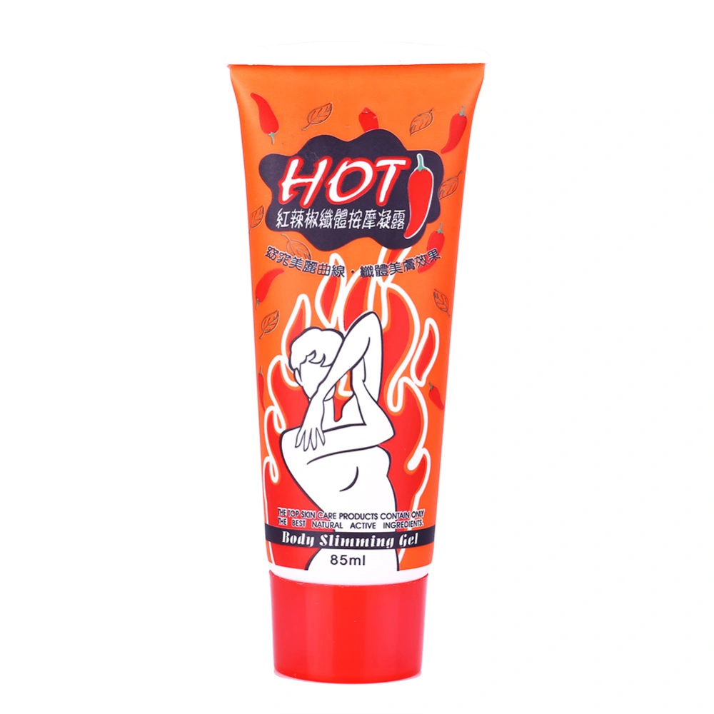 Hot Chilli Slimming Body Cream Red Pepper Slimming Weight Loss Massage Fat Heat Gel Cream