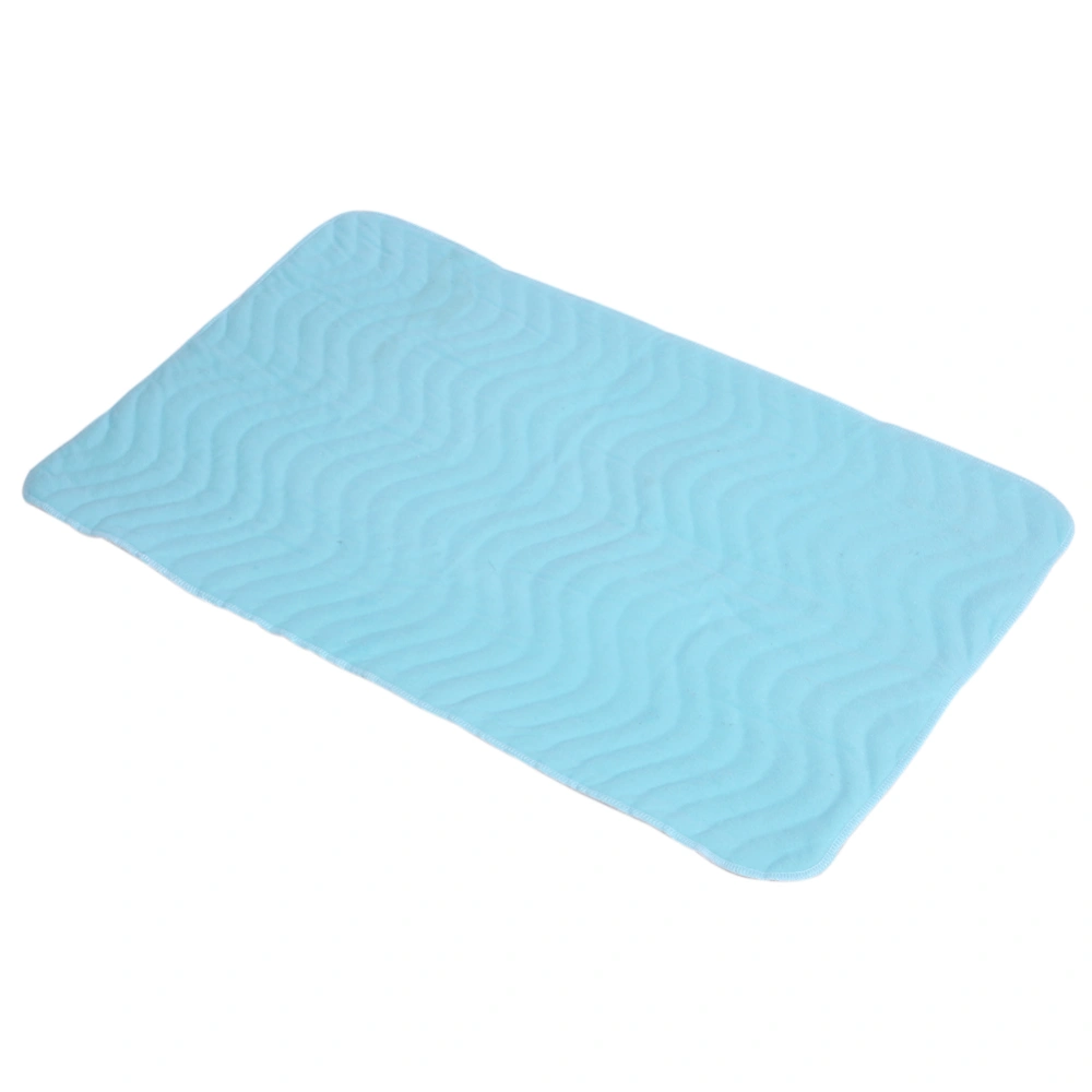 1PC Super Absorbent Washable Urine Incontinent Mat Breathable Nursing Pad(L)