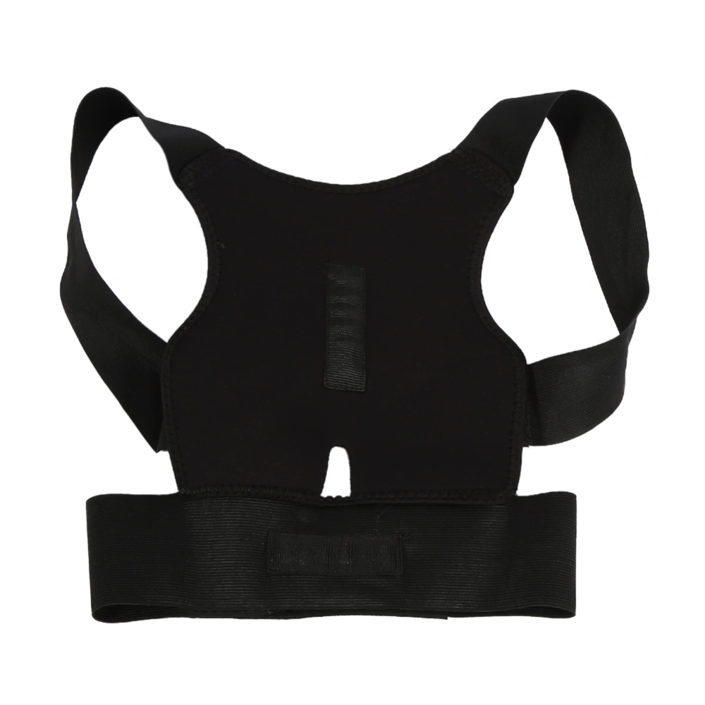 New Unisex Adjustable Lumbar Shoulder Corrector Belt Brace Back Pain Support Band(L)