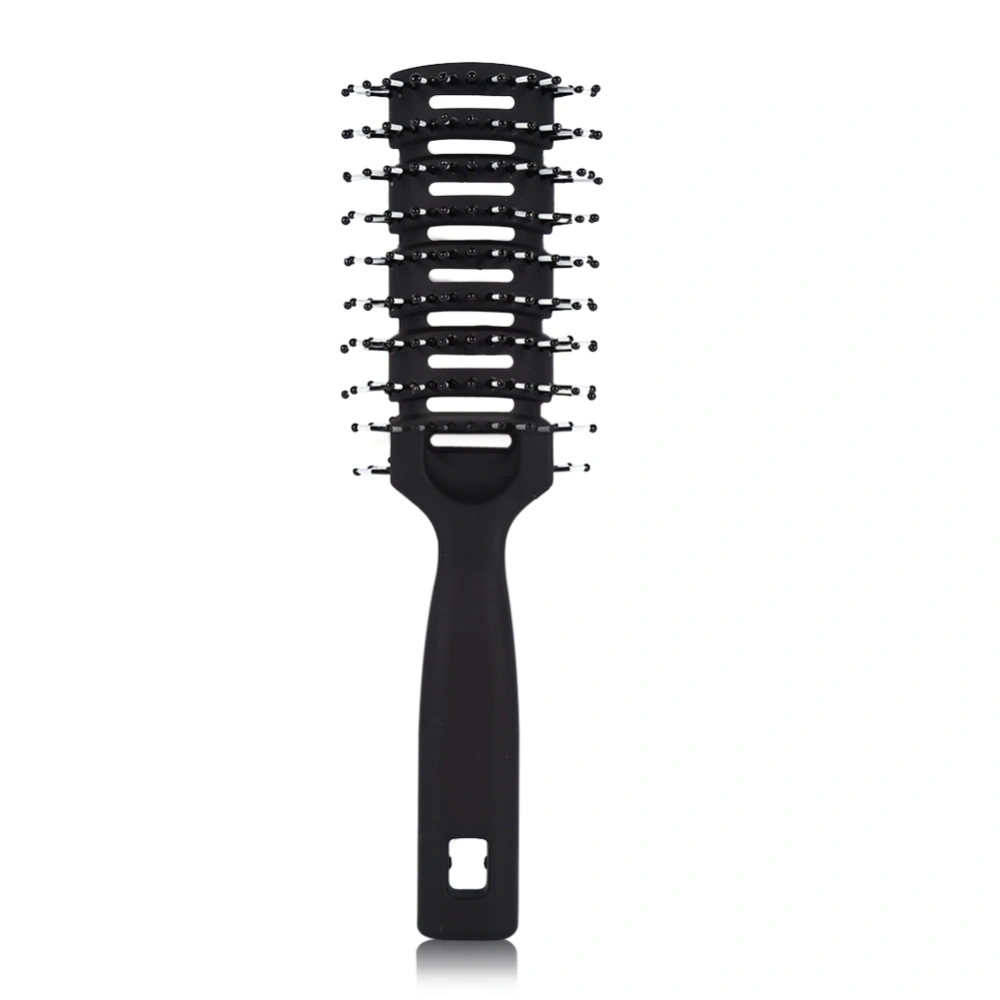 Professional Black Salon Anti static Hairdressing Hair Comb Scalp Care Hairbrush Styling Tool