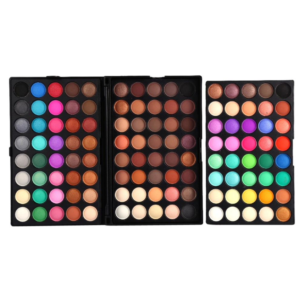 120 Colors Professional Shimmer Matte Eyeshadow Palette Eyes Makeup Cosmetic Set Kit Tool