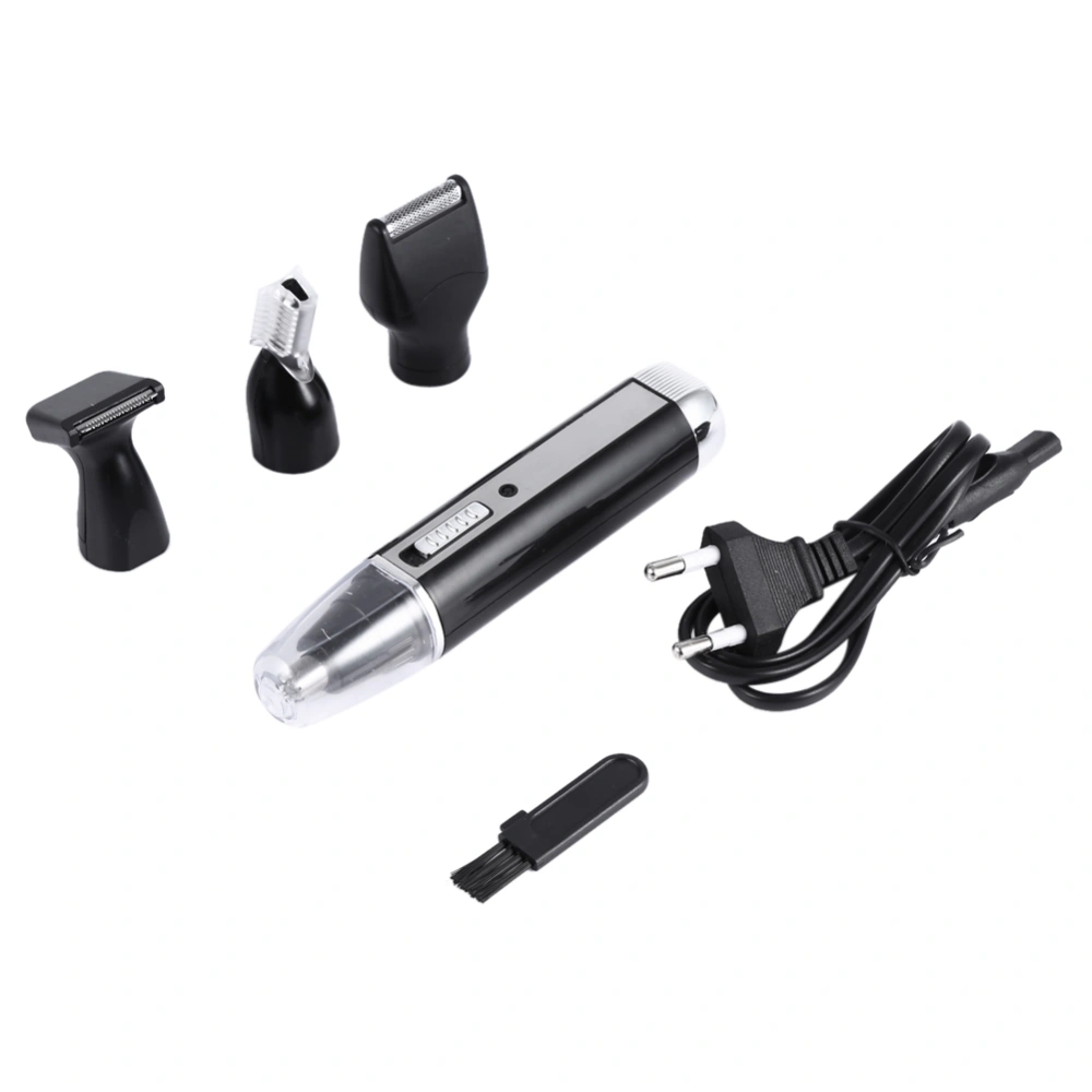 220V 4In1 Men's Fashionable Electric Ear Nose Hair Removal Shaver Clipper Facial Care EU Plug