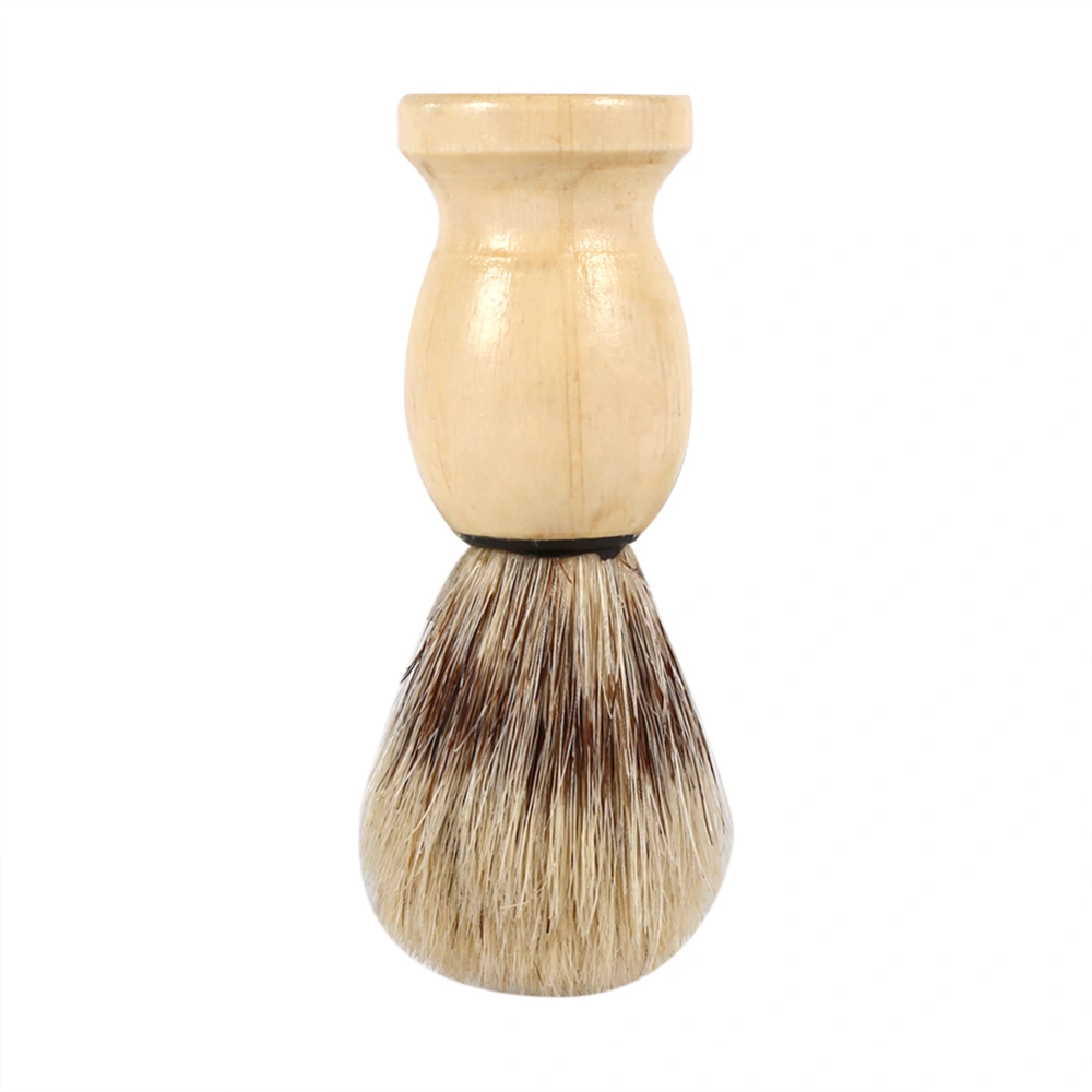 1pc Shaving Brush Facial Hair for Man Shave Tools Cosmetic Tool Wood Handle