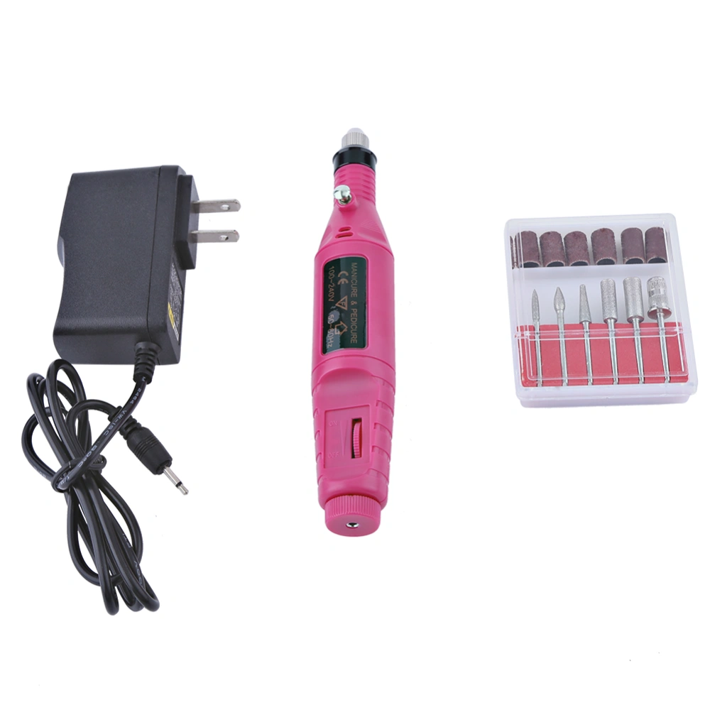 1Pc Professional Electric Manicure Pedicure Drill Sander Pen Nail Art Grinder With US Plug 100&#8209;240V