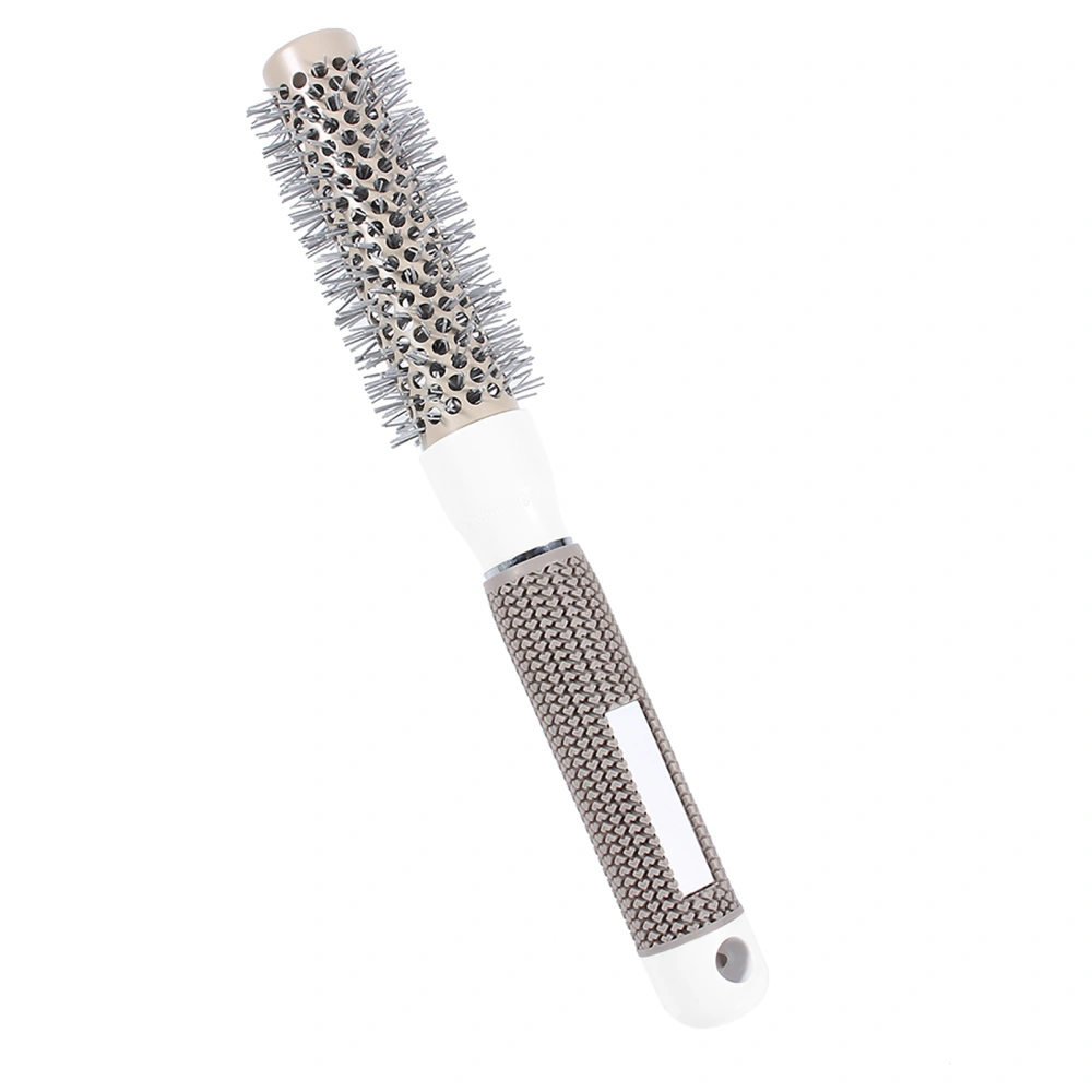 Useful Salon Barbering Hair Dressing Styling Barrel Brushes Ceramic Iron Round Comb (25mm)