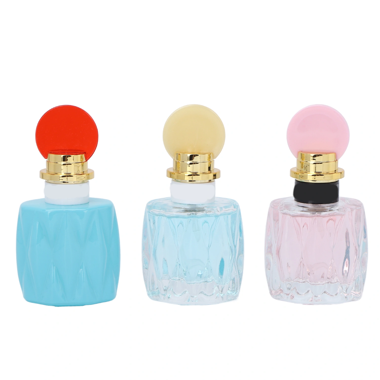 3pcs Women Fruity Floral Light Fragrance Long Lasting Refreshing Elegant Perfume Gift Box Set 30ml