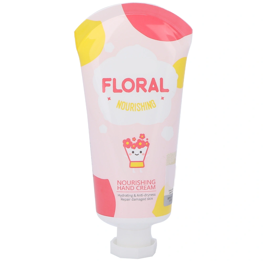 LAIKOU Moisturizing Hand Cream Gentle Skin Repairing Non Greasy Fragrance Hand Lotion 50gFloral