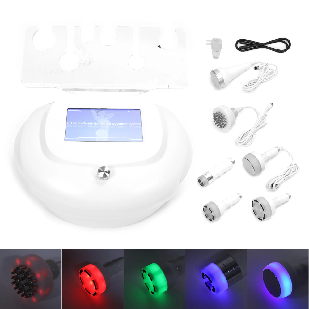 6 in 1 Body Slimming Machine RF Negative Pressure Therapy Massage Beauty InstrumentAU Plug 220V