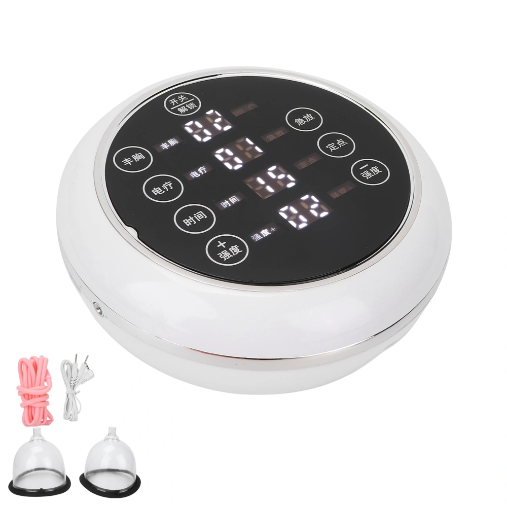 Electric Breast Massage Machine Plastic Electrotherapy Breast Massager Breast Massage DeviceD Cup